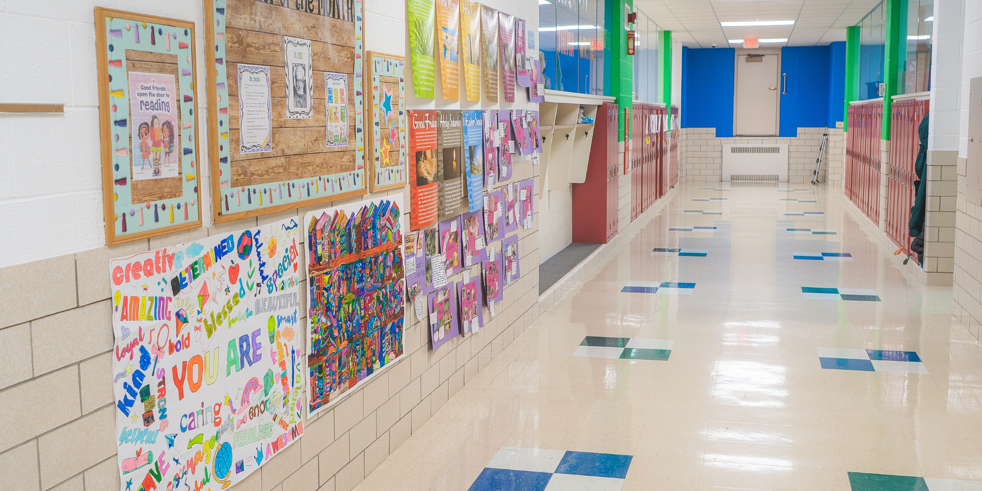 Inside Father Allouez School